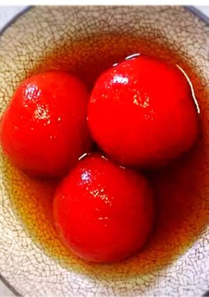 簡単副菜 和風トマトマリネ～めんつゆ漬け-レシピのメイン写真