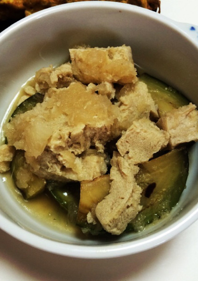 凍り豆腐とナスのみぞれ煮-レシピのメイン写真