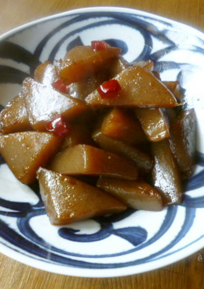 こんにゃくの炒り煮♪-レシピのメイン写真