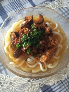 なすのピリ辛冷やしうどん-レシピのメイン写真