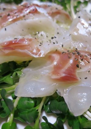鯛のカルパッチョ-レシピのメイン写真