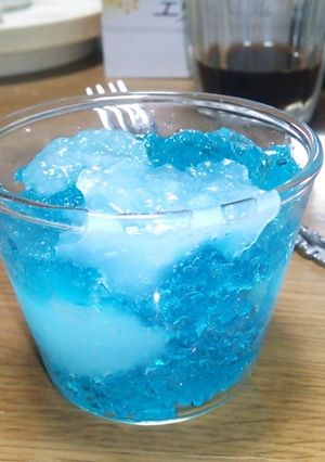 夏の青空ゼリー-レシピのメイン写真