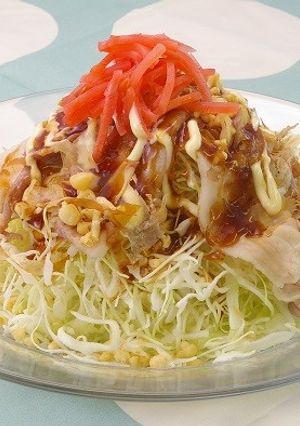 キャベツもりもりサラダ♪～お好み焼風～-レシピのメイン写真