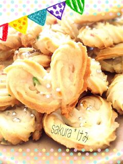 30分!ハートの絞り出しクッキー♡-レシピのメイン写真