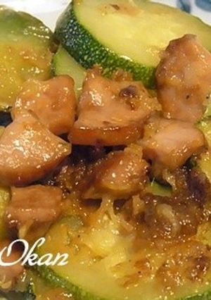 ズッキーニのバター醤油炒め-レシピのメイン写真