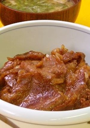 焼くだけ簡単！！スタミナたっぷり牛丼-レシピのメイン写真
