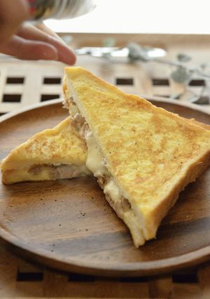 mとろ～りチーズのクロックムッシュ-レシピのメイン写真