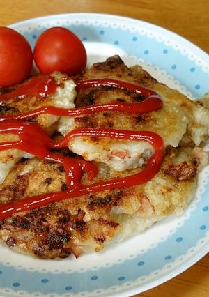 おつまみにも！じゃがいものパンケーキ風-レシピのメイン写真