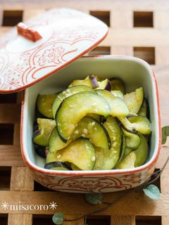 m茄子のからし和え-レシピのメイン写真