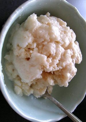 ひんやり美味しい♪桃のミルクシャーベット-レシピのメイン写真