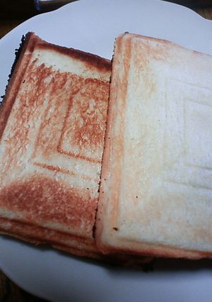 簡単♪子供の大好きなホットサンド-レシピのメイン写真