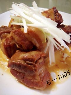 圧力鍋でやわらか〜簡単角煮♪-レシピのメイン写真