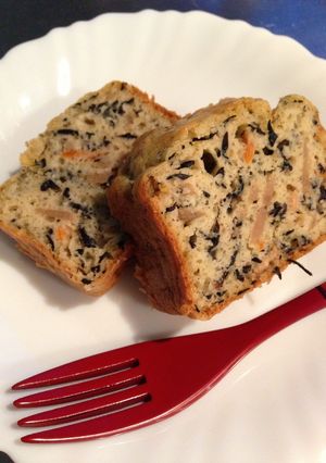 ひじきの煮物☆ケークサレ-レシピのメイン写真