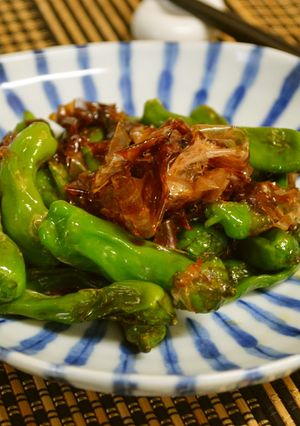 夏のおつまみ☆ししとうの甘辛炒め♪-レシピのメイン写真