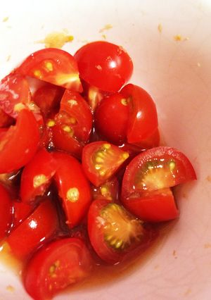 2分でできる！プチトマトのマリネ-レシピのメイン写真