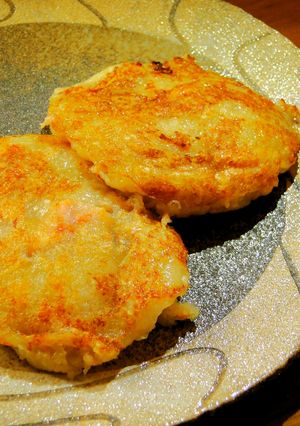 すりおろしジャガイモのモチモチ焼き-レシピのメイン写真