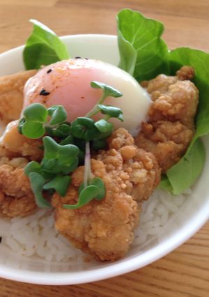 ファミリーマートコレクションで唐揚げ丼-レシピのメイン写真