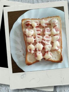 ウインナーマヨ食パン☆-レシピのメイン写真