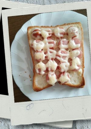 ウインナーマヨ食パン☆-レシピのメイン写真