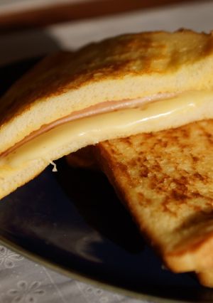 とろ~り☆ハムチーズフレンチトースト-レシピのメイン写真