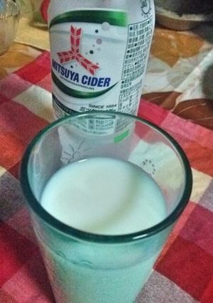 牛乳ｻｲﾀﾞｰ-レシピのメイン写真