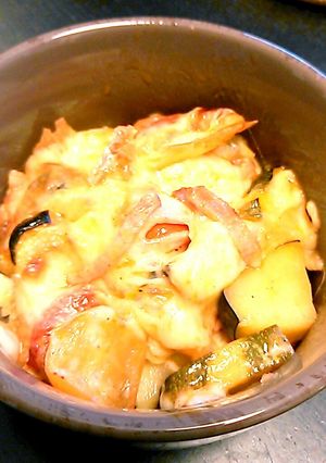 トマトとズッキーニのチーズ焼き-レシピのメイン写真