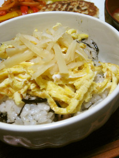 ひじきの混ぜご飯-レシピのメイン写真