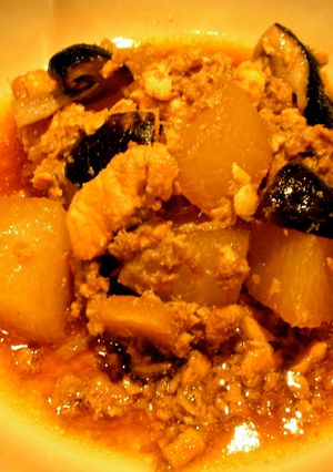 鮭のアラと大根の簡単煮-レシピのメイン写真