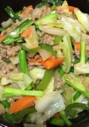 肉味噌野菜炒め-レシピのメイン写真