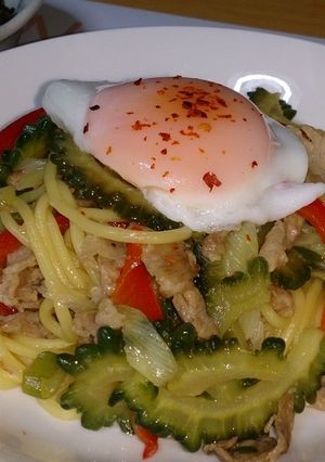 ゴーヤ入りエスニック風焼きそば-レシピのメイン写真