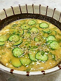 暑い夏に!簡単~ツナ缶で冷や汁-レシピのメイン写真
