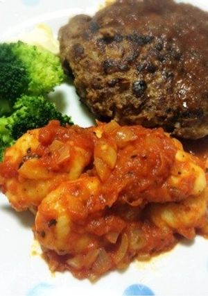 添え物★新じゃがニョッキのトマトソース-レシピのメイン写真