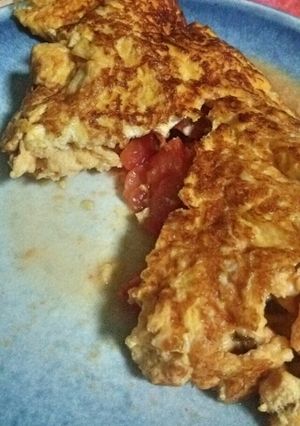 ﾄﾏﾄｵﾑﾚﾂ-レシピのメイン写真