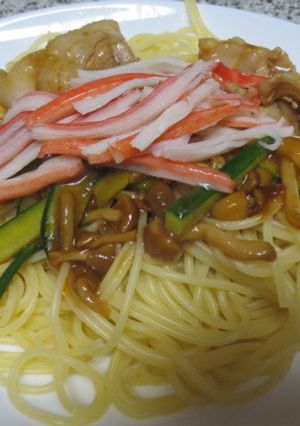 焼き肉のたれで絶品パスタ-レシピのメイン写真