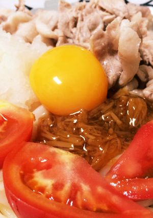 夏にピッタリ＊簡単なめたけうどん♡-レシピのメイン写真