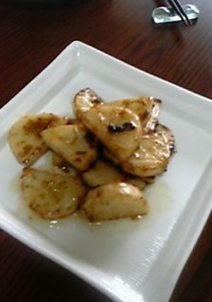 長いもののりバター焼-レシピのメイン写真