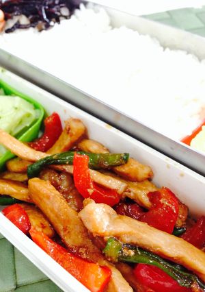 【てりたれ】なんちゃって青椒肉絲-レシピのメイン写真