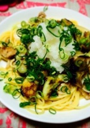 豚のナスのあっさり和風パスタ✨-レシピのメイン写真