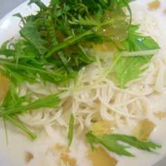 รูปของ ひんや～り☆ビシソワーズdeそうめん☆