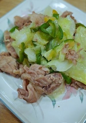 豚肉とキャベツの塩レモン炒め-レシピのメイン写真