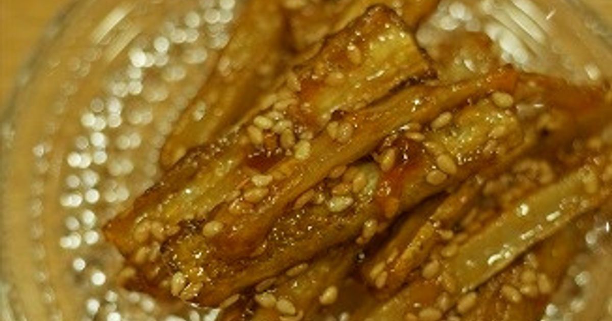 新ごぼうの甘辛揚げ by Mayumi♪ 【クックパッド】 簡単おいしい