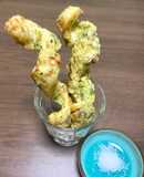 ちくわの磯部揚げ面白トルネードスティック