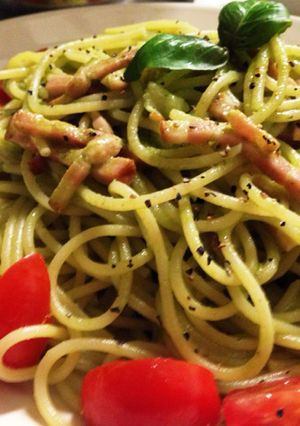自家製バジルのジェノベーゼパスタ-レシピのメイン写真