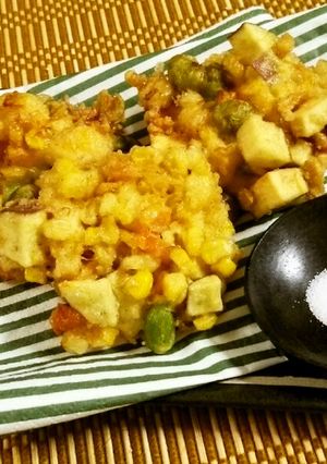 ★夏野菜DEコロコロかき揚げ-レシピのメイン写真