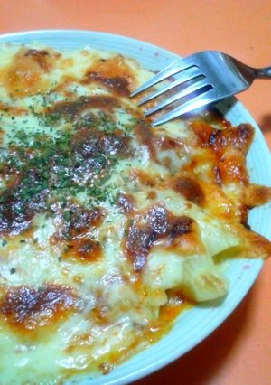 余ったミートソースでお手軽ミートグラタン-レシピのメイン写真