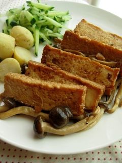 簡単☆焼肉のタレで厚揚げステーキ-レシピのメイン写真