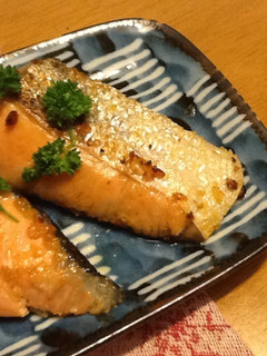 鮭の塩レモン焼き-レシピのメイン写真