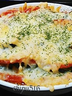 簡単夏野菜ズッキーニとトマトのチーズ焼き-レシピのメイン写真