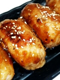 もやしでかさまし♪肉巻きおにぎり-レシピのメイン写真