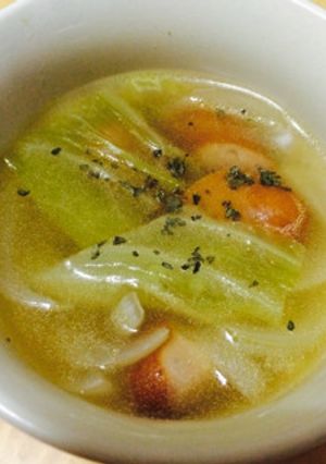 お手軽具だくさん洋風スープ-レシピのメイン写真